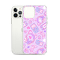 Sleek Gamer Girl iPhone® Clear Case with playful gaming graphics, protecting against scratches and dirt. Perfect fit!