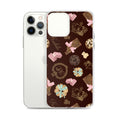 Sleek Royal Cookie iPhone® Clear Case features a solid back and flexible sides for optimal protection and style.