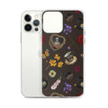 Gothic Tea Time iPhone® Clear Case features intricate designs, offering stylish protection from scratches and dirt.