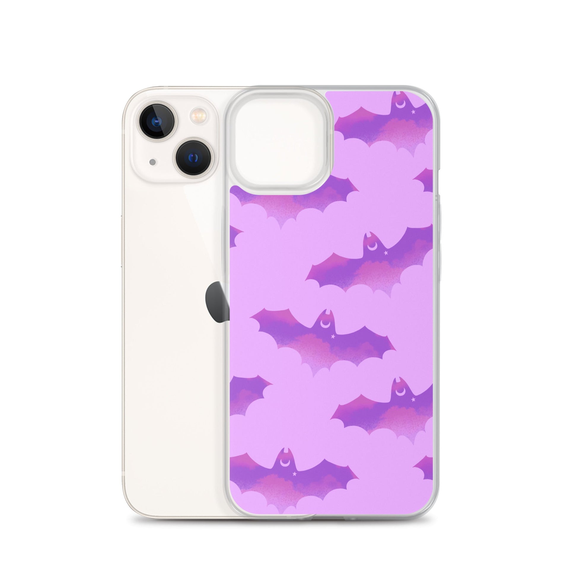 Aensland iPhone® Clear Case offers sleek protection against scratches and dust, featuring a solid back and flexible sides.