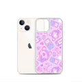 Stylish Gamer Girl iPhone® Clear Case features a flexible design, protecting against scratches and dirt. Perfect for gamers!