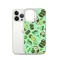 Choco Mint iPhone® Clear Case features a unique design that protects against scratches and dirt while showcasing style.