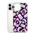 Protect your phone in style with the Gamer Girl iPhone® Clear Case featuring a vibrant gaming design.