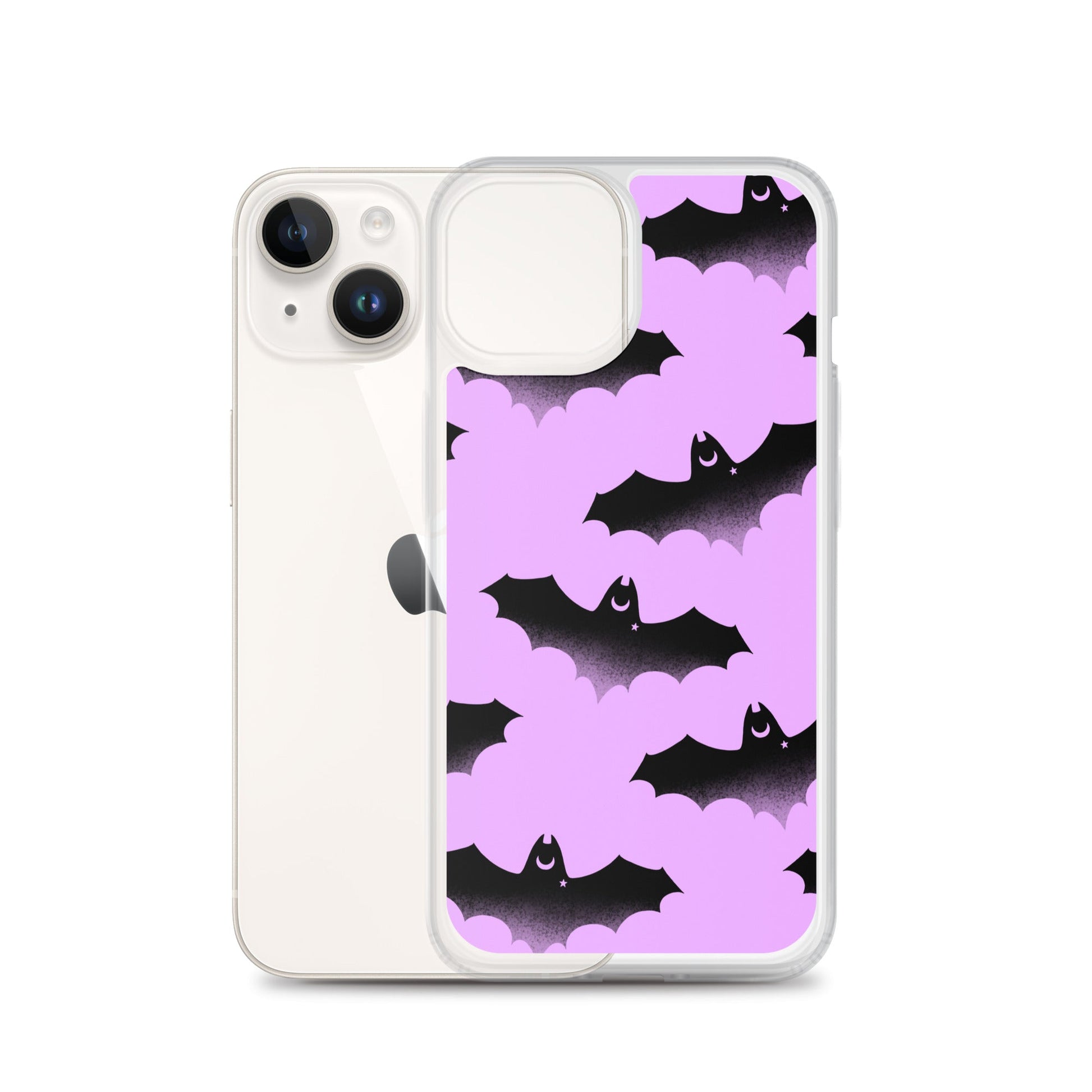 Stylish Aensland iPhone® Clear Case showcases flexible design, protecting against scratches and dirt while enhancing your phone.