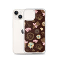 Protect your iPhone® in style with the Royal Cookie iPhone® Clear Case, featuring a chic design and flexible fit.