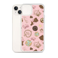 Protect your iPhone® in style with the Royal Cookie iPhone® Clear Case featuring a chic dessert design.