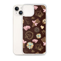 Stylish Royal Cookie iPhone® Clear Case with a unique design, offering protection from scratches and dust. Perfect for iPhone®!