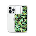 Choco Mint iPhone® Clear Case features a stylish design with durable protection against scratches and dirt.