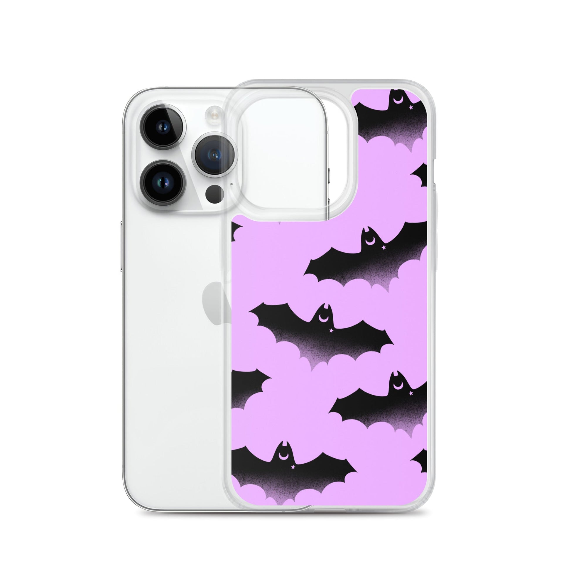 Aensland iPhone® Clear Case featuring a stylish design to protect against scratches, dust, and dirt with flexible sides.