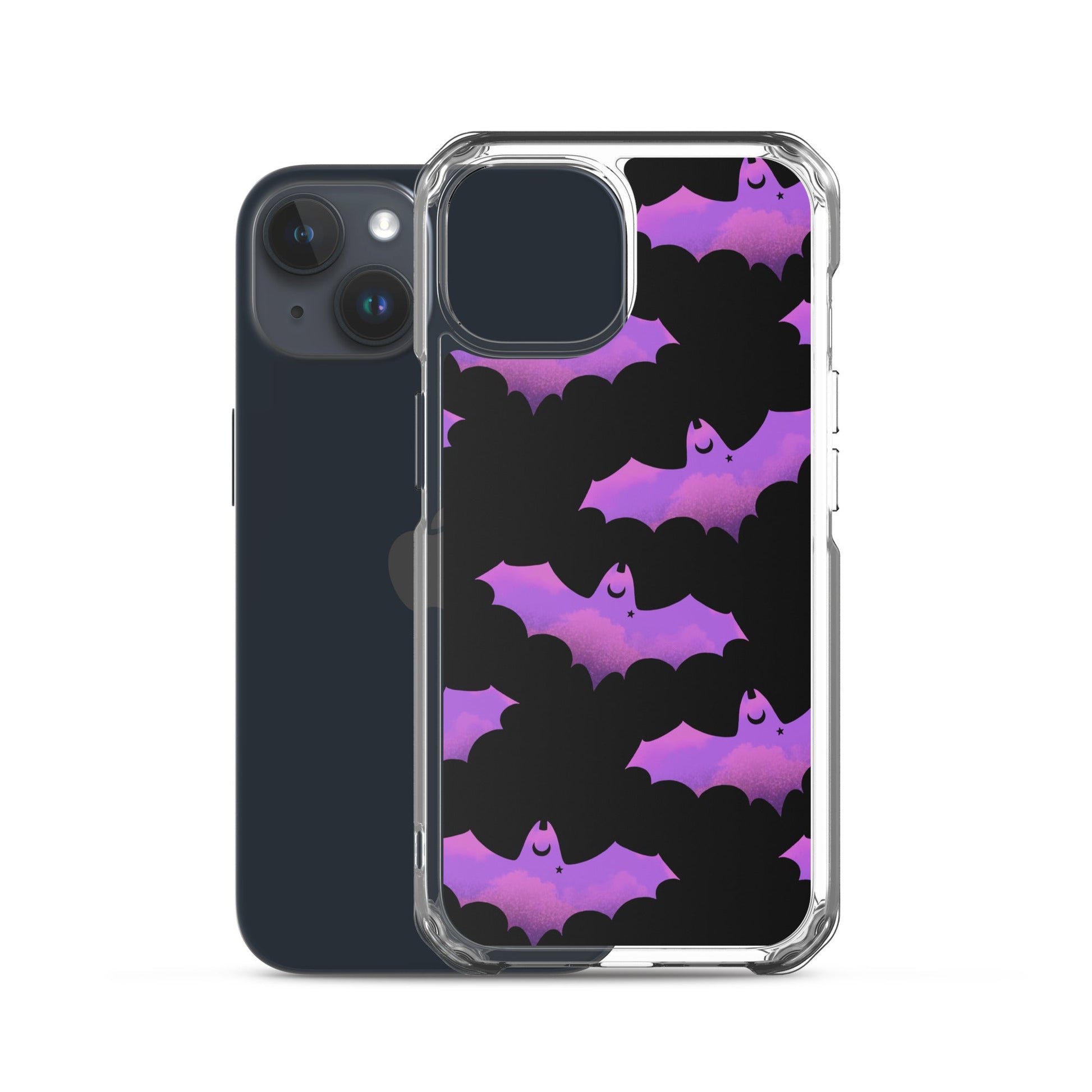 Protect your phone stylishly with the Aensland iPhone® Clear Case, featuring a solid back and flexible sides.