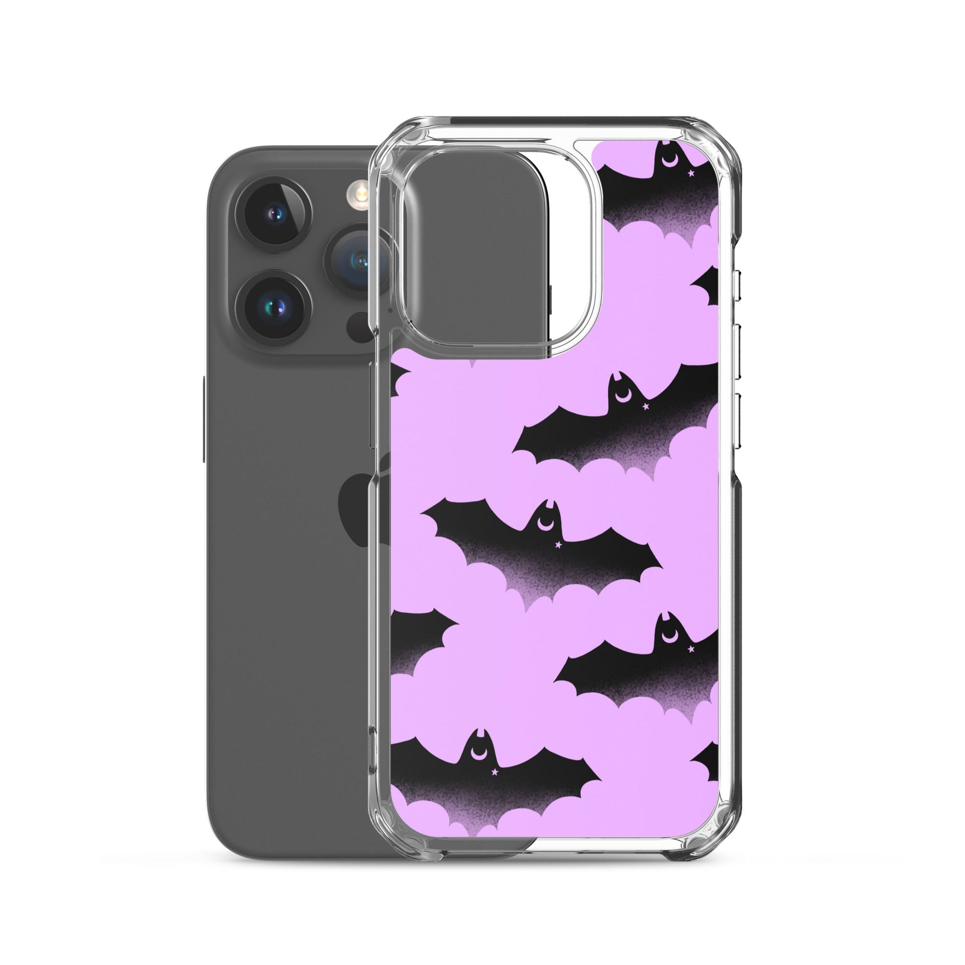 Aensland iPhone® Clear Case offers sleek protection against scratches and dust, featuring a solid back and flexible sides.