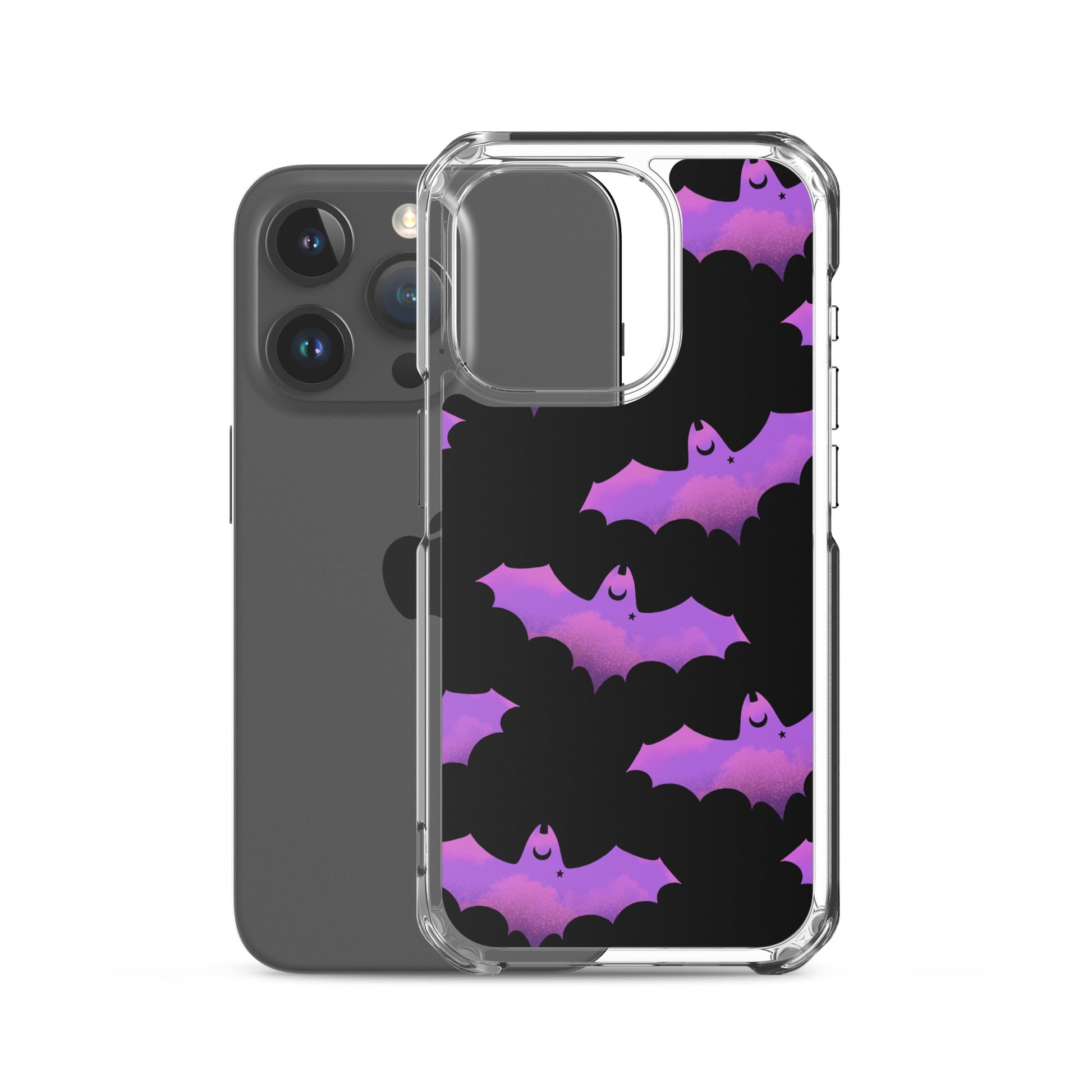 Aensland iPhone® Clear Case showcases a sleek design, offering protection from scratches and easy access to ports.