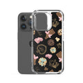 Stylish Royal Cookie iPhone® Clear Case offers sleek protection with a flexible design and precise port openings.