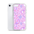 Gamer Girl iPhone® Clear Case features a playful design, offering protection against scratches and dust.