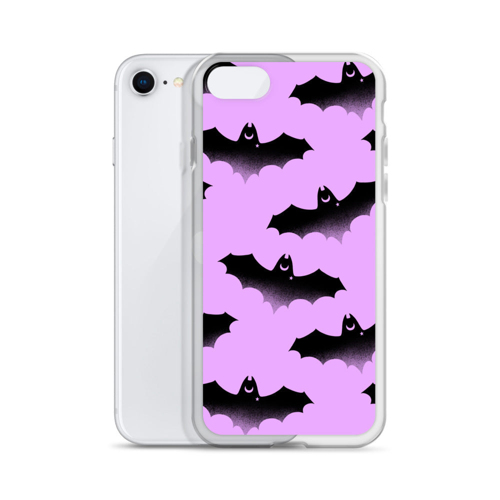Sleek Aensland iPhone® Clear Case with solid back and flexible sides, offering protection from scratches and dirt.