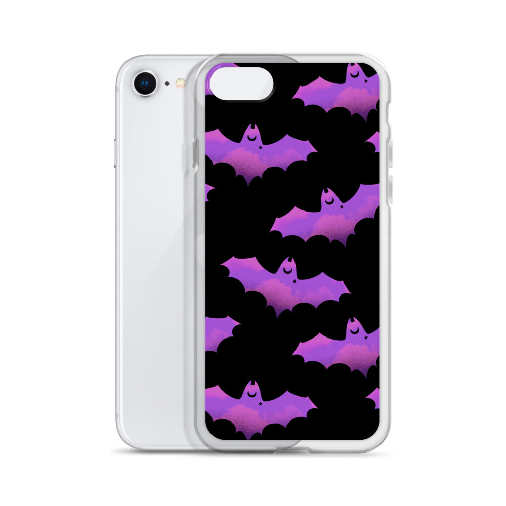 Sleek Aensland iPhone® Clear Case with solid back and flexible sides, protecting from scratches and dust.