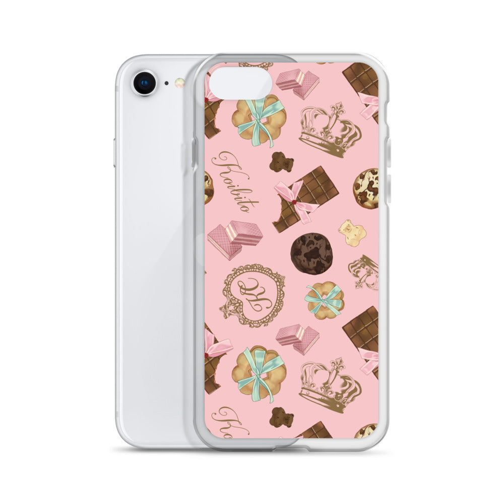 Protect your iPhone with the Royal Cookie iPhone® Clear Case, featuring a stylish design and flexible, durable materials.