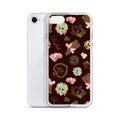 Sleek Royal Cookie iPhone® Clear Case featuring a stylish design, protecting against scratches and dirt effortlessly.