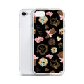Sleek Royal Cookie iPhone® Clear Case features a stylish design, protecting against scratches and dirt effortlessly.