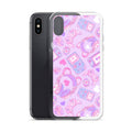 Protect your iPhone® in style with the Gamer Girl iPhone® Clear Case, featuring a fun gaming-themed design.