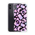 Gamer Girl iPhone® Clear Case features a playful design protecting against scratches and dust for stylish gamers.