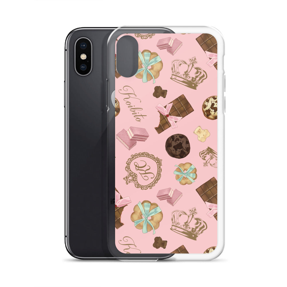 Royal Cookie iPhone® Clear Case showcases a stylish design, protecting your phone from scratches and dirt effortlessly.