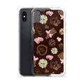 Stylish Royal Cookie iPhone® Clear Case with flexible sides, protecting against scratches and dirt. Perfect for your phone!