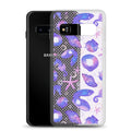 Showcase your style with the Sea Princess Samsung® Clear Case, featuring vibrant seashells and sparkles for ultimate protection.