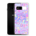 Sleek Glitter Gains Samsung® Clear Case offers stylish protection from scratches and dirt with a flexible design.