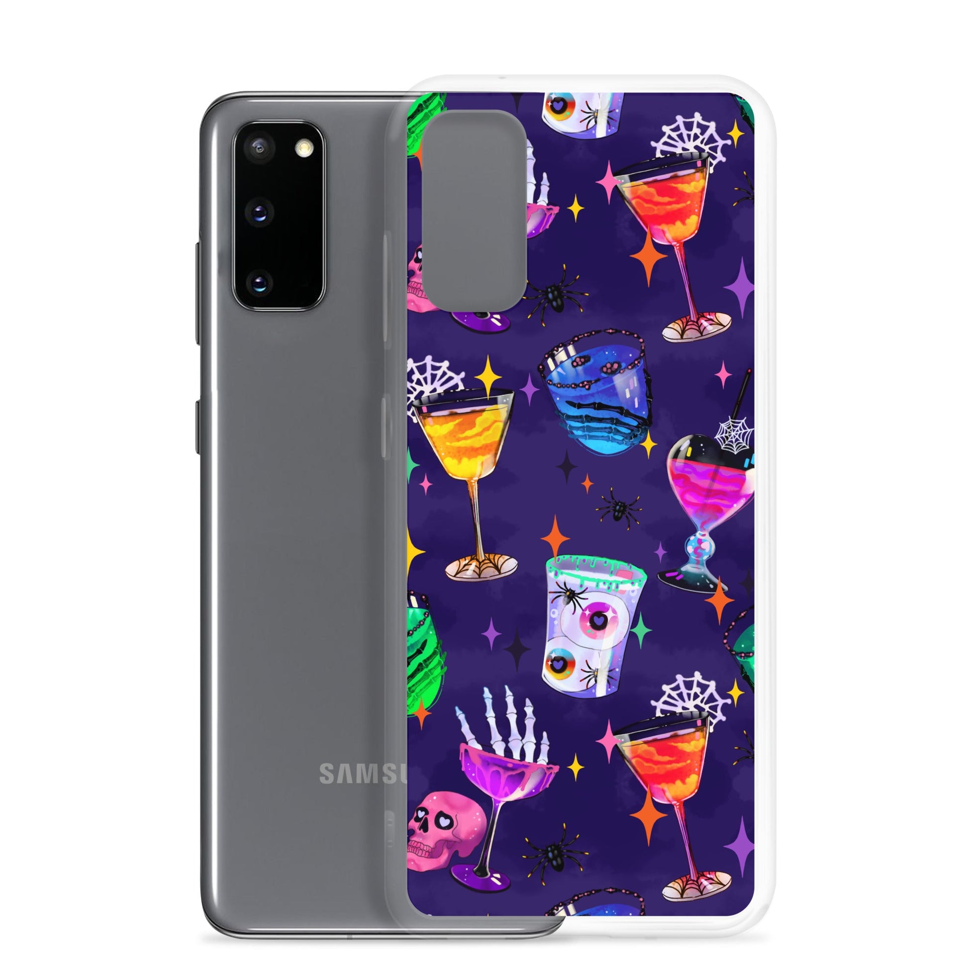 Protect your phone with the stylish Monster Party Samsung® Clear Case featuring vibrant designs and durable protection.