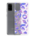 Protect your phone in style with the Sea Princess Samsung® Clear Case, adorned with seashells and sparkles.