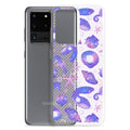 Protect your phone with the Sea Princess Samsung® Clear Case, featuring a beautiful design of seashells and stars.