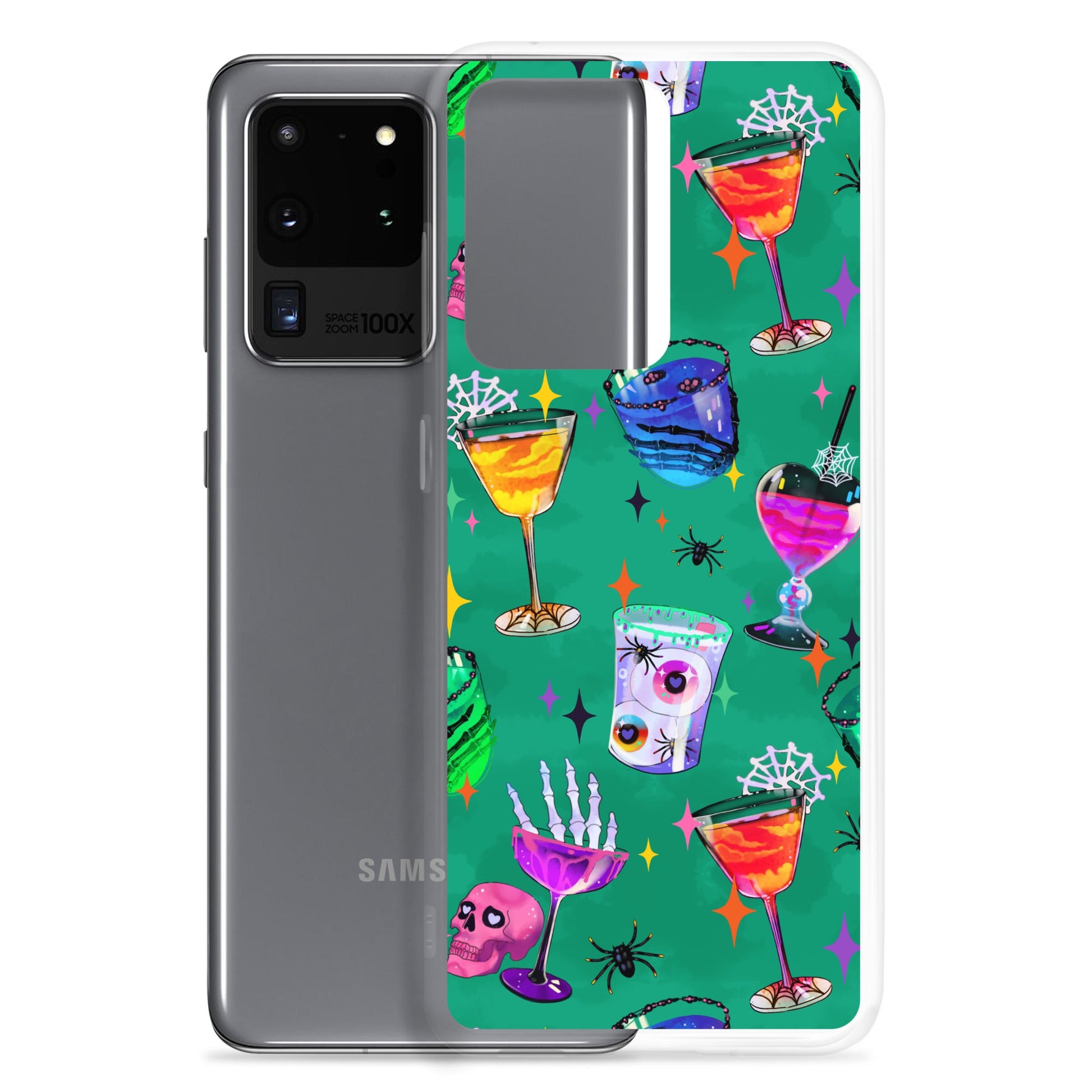 Protect your Samsung® with the vibrant Monster Party Samsung® Clear Case, featuring playful designs and durable materials.
