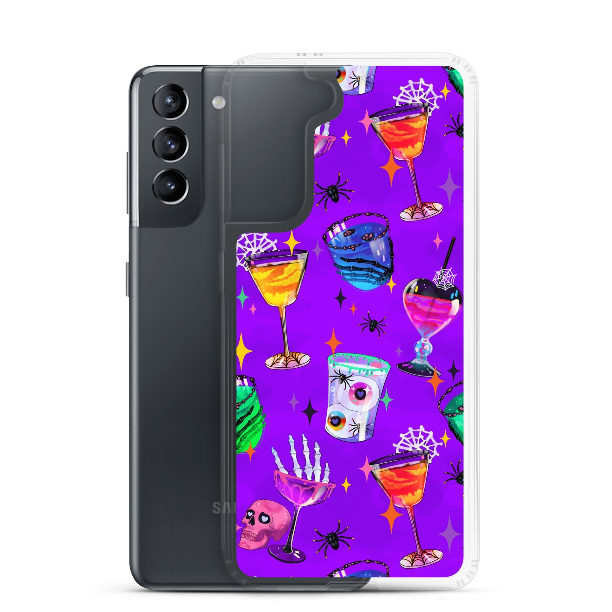 Protect your phone with the stylish Monster Party Samsung® Clear Case featuring vibrant designs and durable materials.