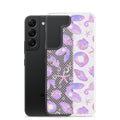 Protect your phone in style with the Sea Princess Samsung® Clear Case, featuring sparkles and seashells.