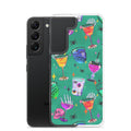 Protect your phone stylishly with the Monster Party Samsung® Clear Case featuring fun, vibrant designs.