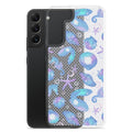 Stylish Sea Princess Samsung® Clear Case with seashells and sparkles, perfect for protecting your Samsung phone.