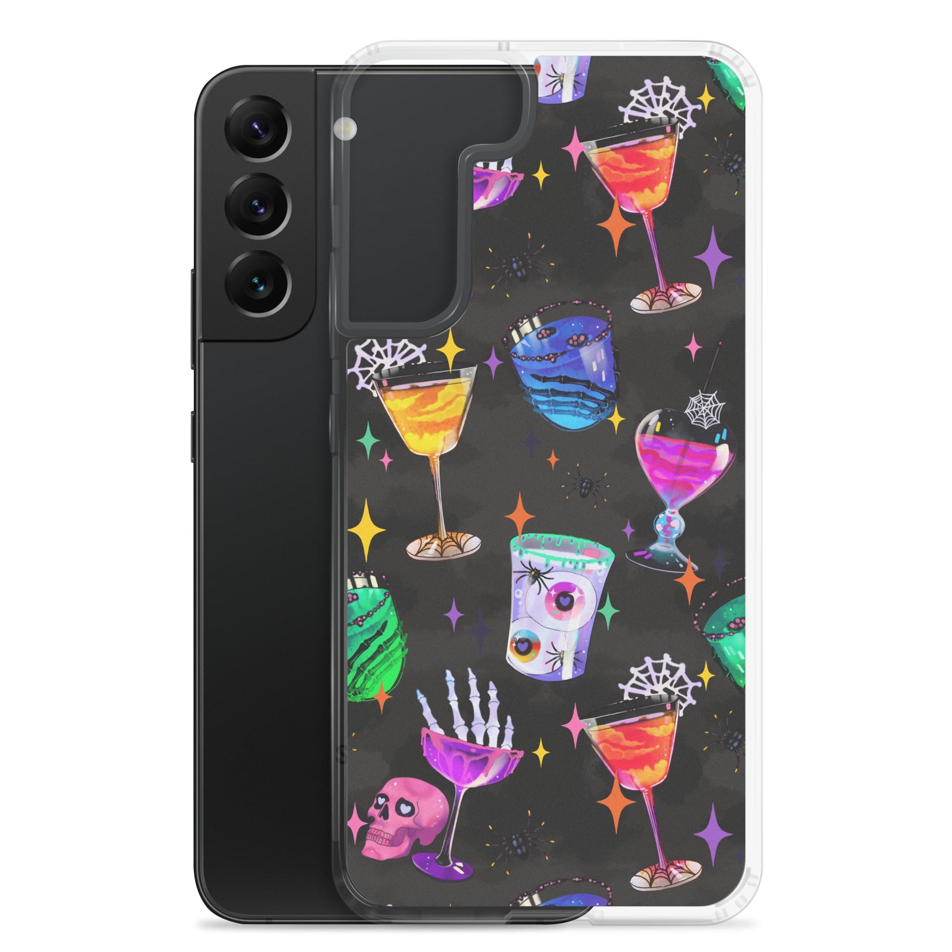 Protect your phone with the stylish Monster Party Samsung® Clear Case, featuring a fun design and durable materials.