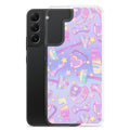 Stylish Glitter Gains Samsung® Clear Case showcases playful designs while offering protection from scratches and dirt.