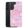 Stylish Glitter Gains Samsung® Clear Case offers protection and easy access for your Galaxy S22 Plus.