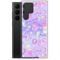 Glitter Gains Samsung® Clear Case showcases a colorful design, offering sleek protection for your Galaxy S22 Ultra.