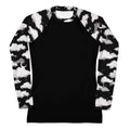 Stylish Cloudy Sky Rash Guard with long sleeves, offering sun protection and comfort for active lifestyles.