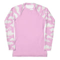 Stylish Cloudy Sky Rash Guard for active wear, offering sun protection and comfort during sports activities.
