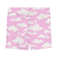 Soft and stylish Cloudy Sky Shorts with a cute cloud pattern, perfect for gym or casual outings.