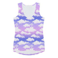 Stylish Cloudy Sky Tank Top featuring soft fabric and a versatile design, perfect for summer outings or workouts.