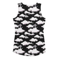 Stylish Cloudy Sky Tank Top features a soft fabric and versatile design, perfect for summer outings or workouts.