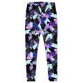 Colorful Butterfly Leggings adorned with vibrant butterfly silhouettes, perfect for a stylish, unique look.