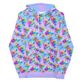 Shop the stylish Enchanted Rose Hoodie, featuring a vibrant floral print and cozy brushed fleece for ultimate comfort.