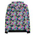 Vibrant Enchanted Rose Hoodie featuring colorful roses, perfect for a stylish and comfy look. Ideal for all occasions!