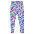 Colorful Enchanted Rose Leggings featuring elegant rose blossoms, perfect for any occasion or workout.